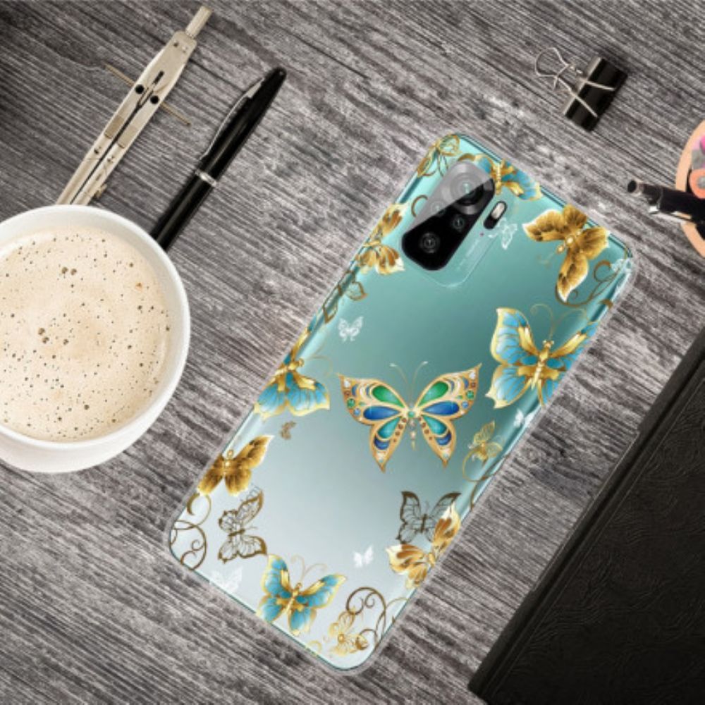 Hülle Für Xiaomi Redmi Note 10 / 10S Fliegende Schmetterlinge