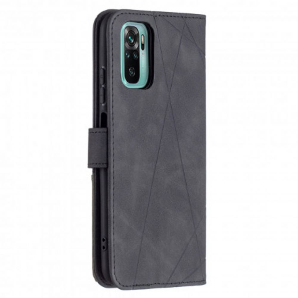 Lederhüllen Für Xiaomi Redmi Note 10 / 10S Dreieck Binfen Farbe