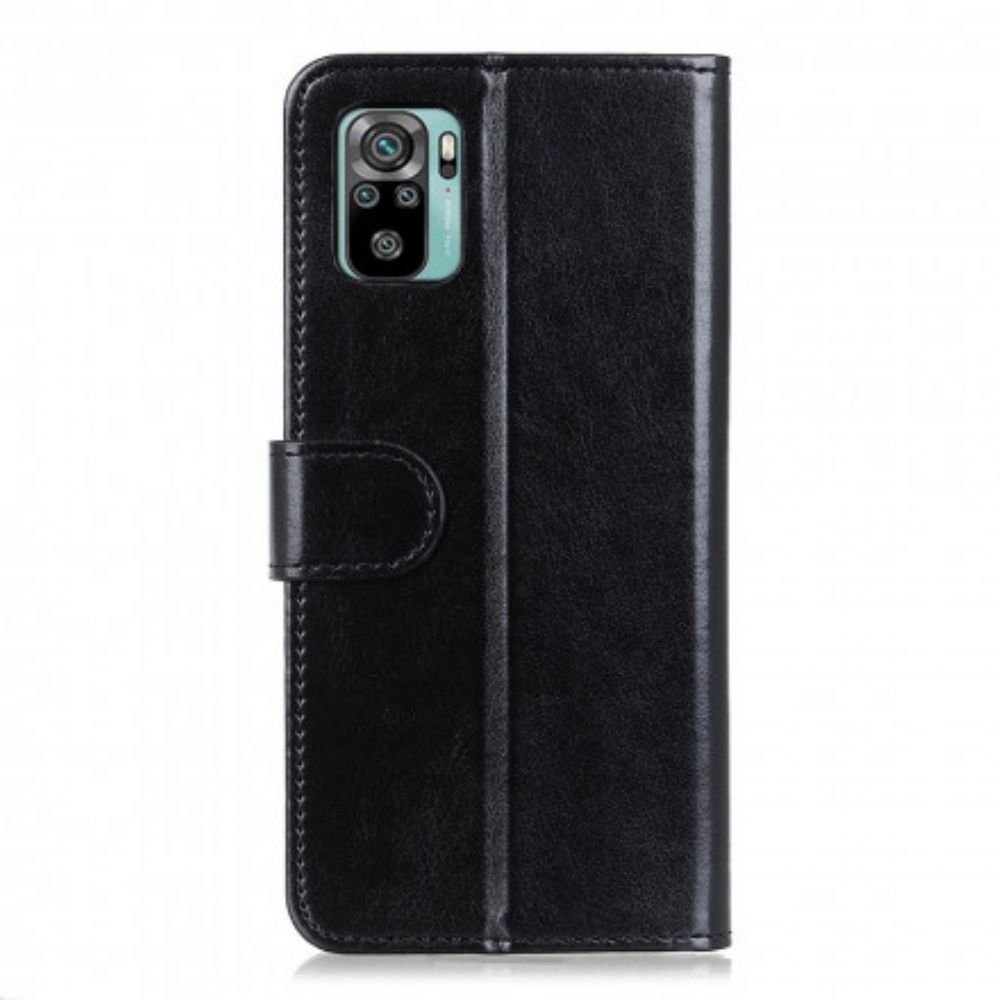 Lederhüllen Für Xiaomi Redmi Note 10 / 10S Finesse Kunstleder