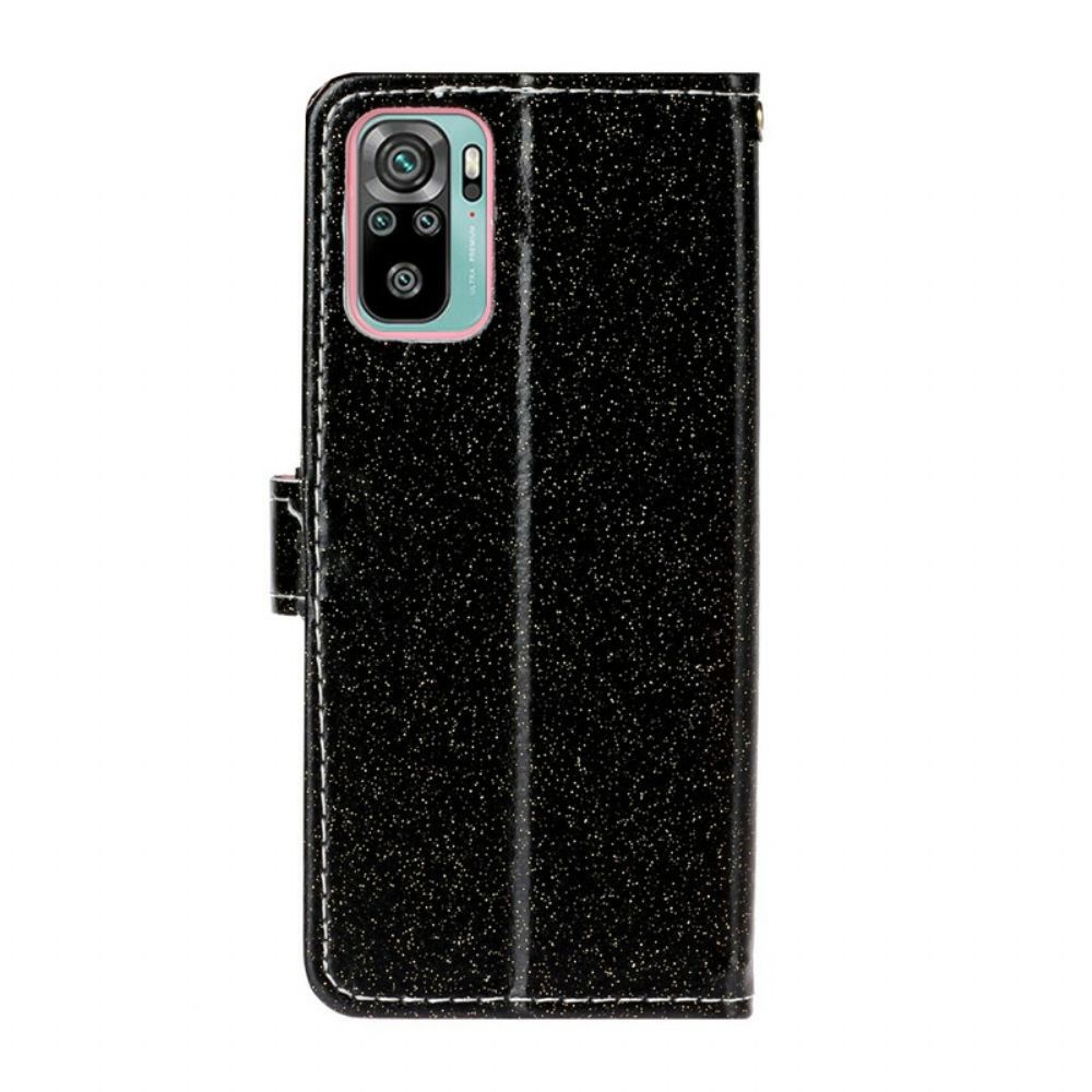 Lederhüllen Für Xiaomi Redmi Note 10 / 10S Pailletten