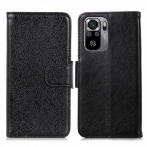 Lederhüllen Für Xiaomi Redmi Note 10 / 10S Spaltnappaleder