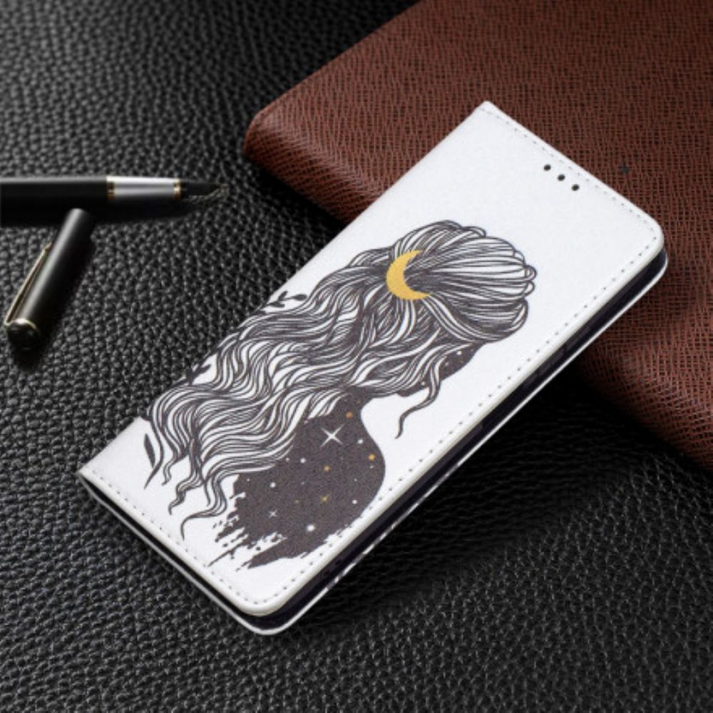 Schutzhülle Für Xiaomi Redmi Note 10 / 10S Flip Case Hübsches Haar