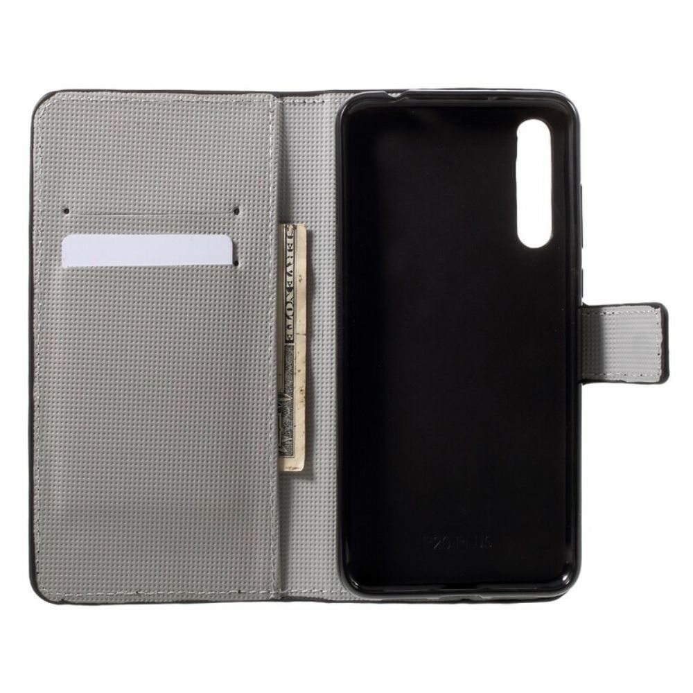 Flip Case Für Huawei P20 Pro Galaxy-design