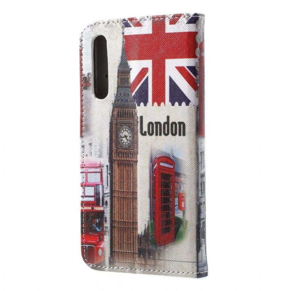 Lederhüllen Für Huawei P20 Pro Londoner Leben