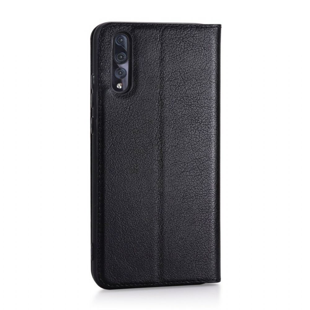 Schutzhülle Für Huawei P20 Pro Echtes Leder