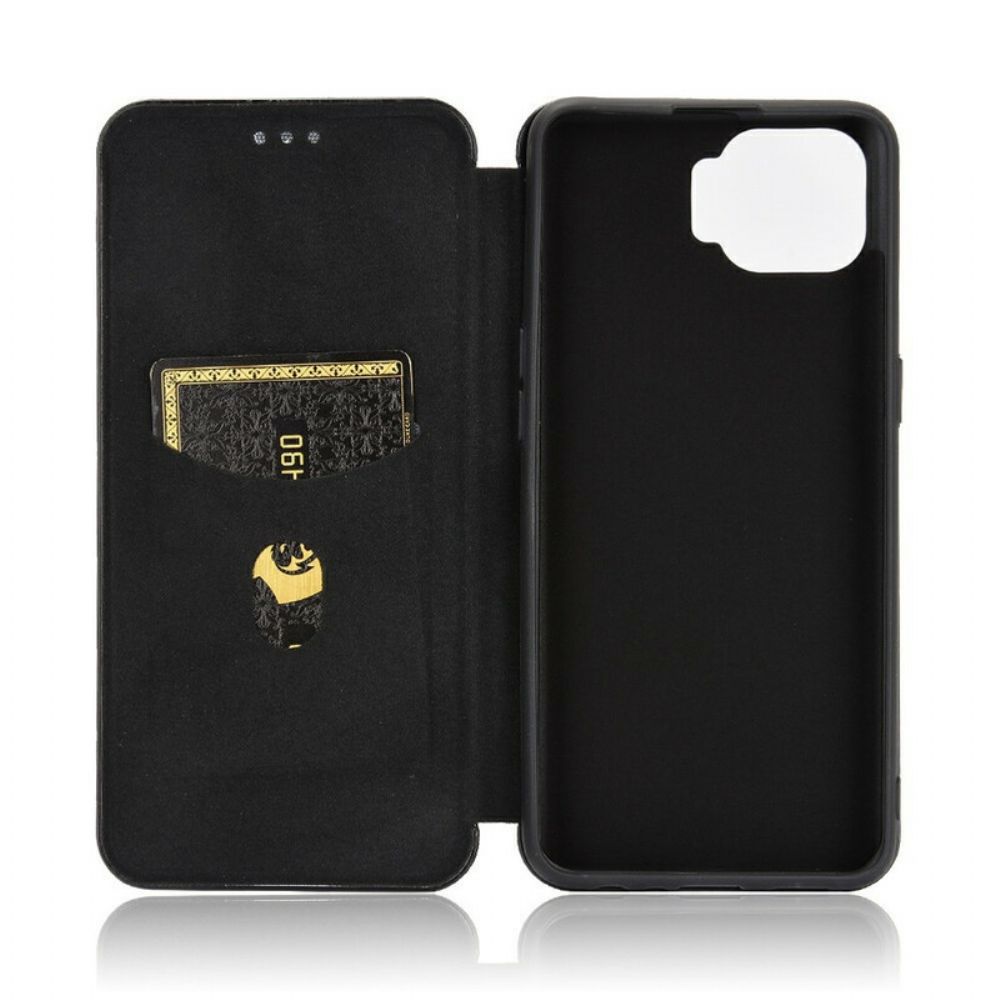 Schutzhülle Für Realme 7 Pro Flip Case Farbiges Karbon-silikon