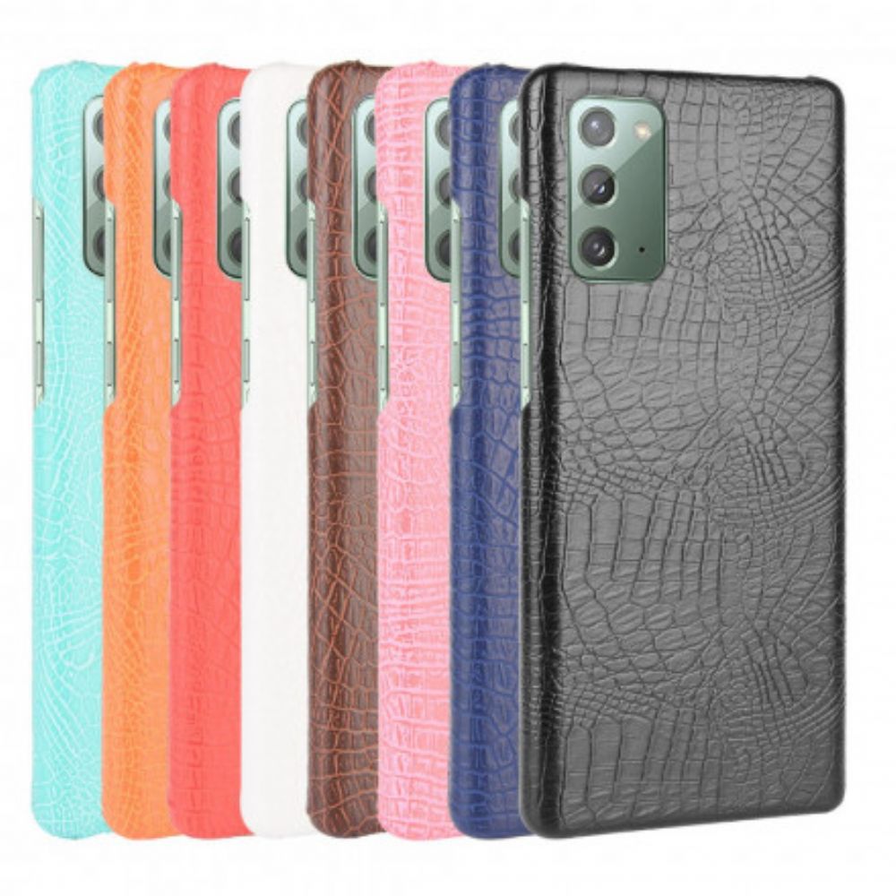 Handyhülle Für Samsung Galaxy M31 Krokodilleder-effekt
