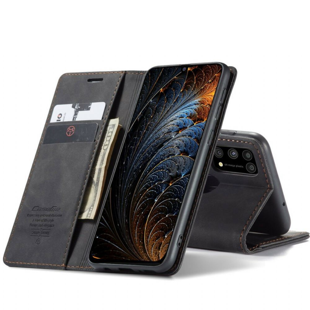 Schutzhülle Für Samsung Galaxy M31 Flip Case Caseme Kunstleder