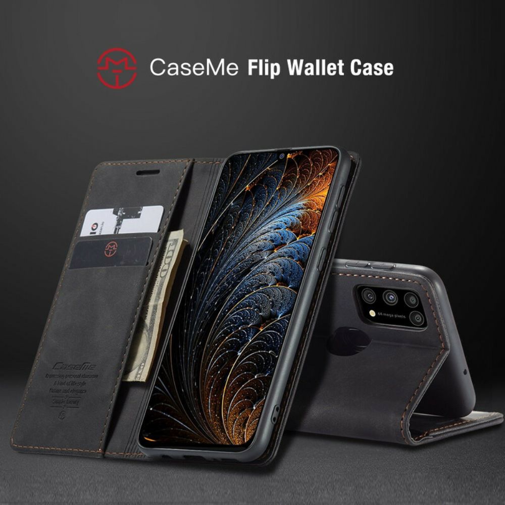 Schutzhülle Für Samsung Galaxy M31 Flip Case Caseme Kunstleder