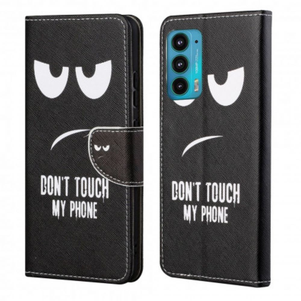 Flip Case Für Motorola Edge 20 Fass Mein Telefon Nicht An