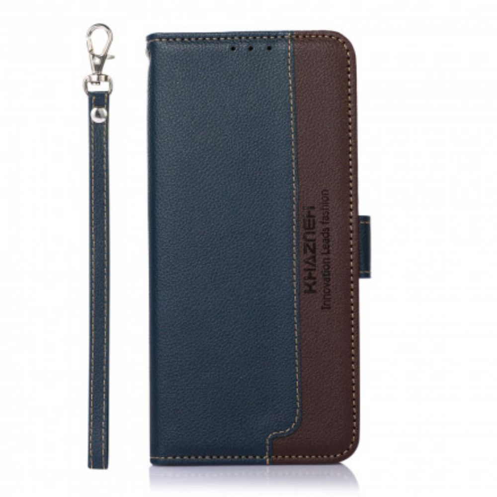 Lederhüllen Für Motorola Edge 20 Liche Style Rfid Khazneh