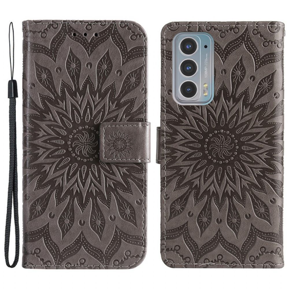 Lederhüllen Für Motorola Edge 20 Sonnenblume