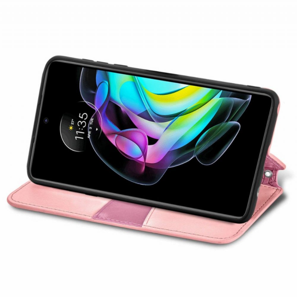 Schutzhülle Für Motorola Edge 20 Flip Case Mandalas