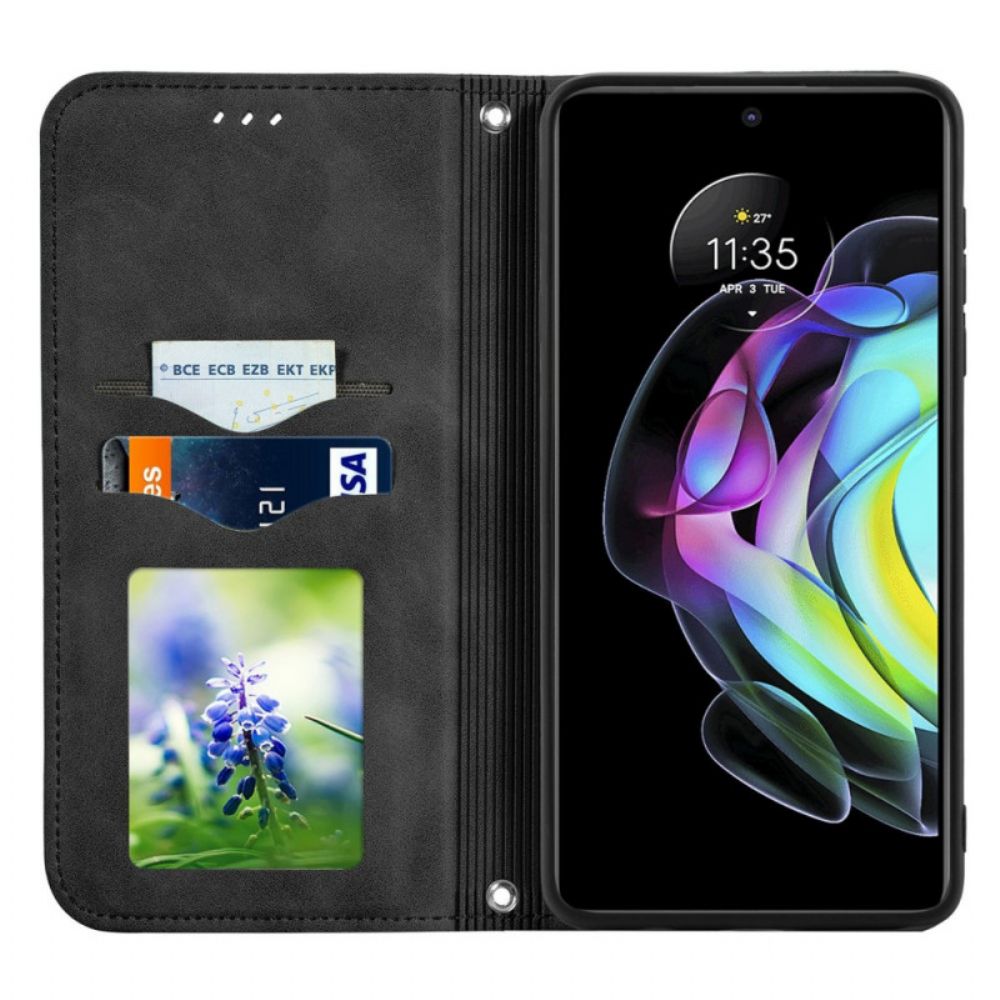 Schutzhülle Für Motorola Edge 20 Flip Case Skin-touch-design