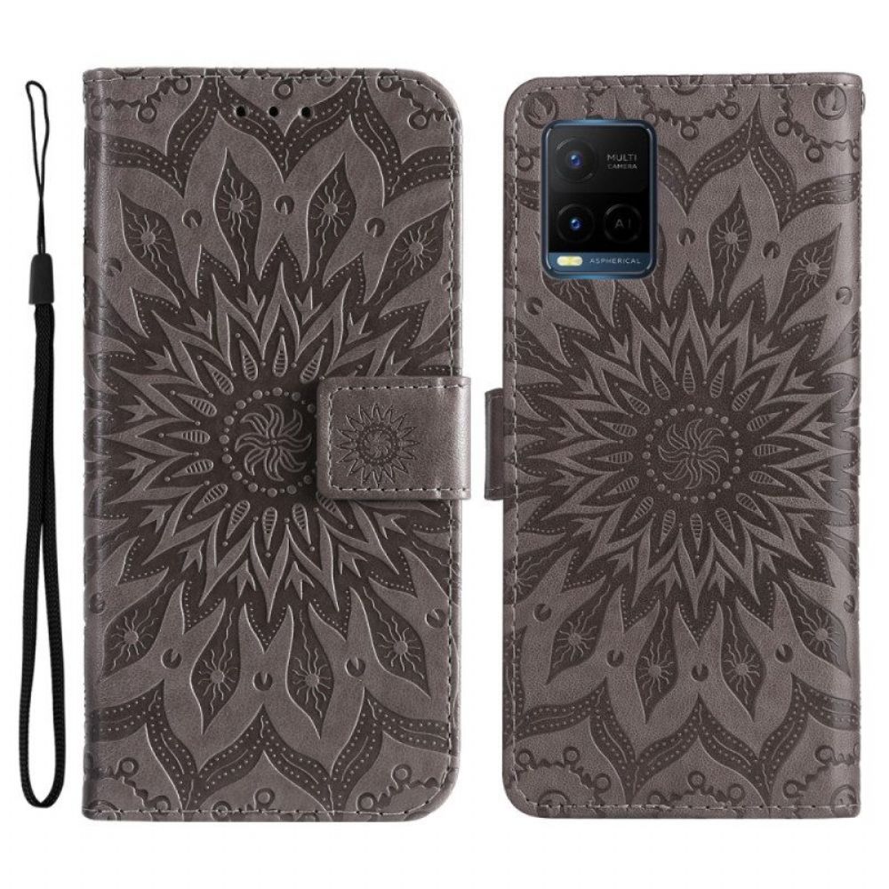 Lederhüllen Für Vivo Y21s Mit Kordel Thong Sun