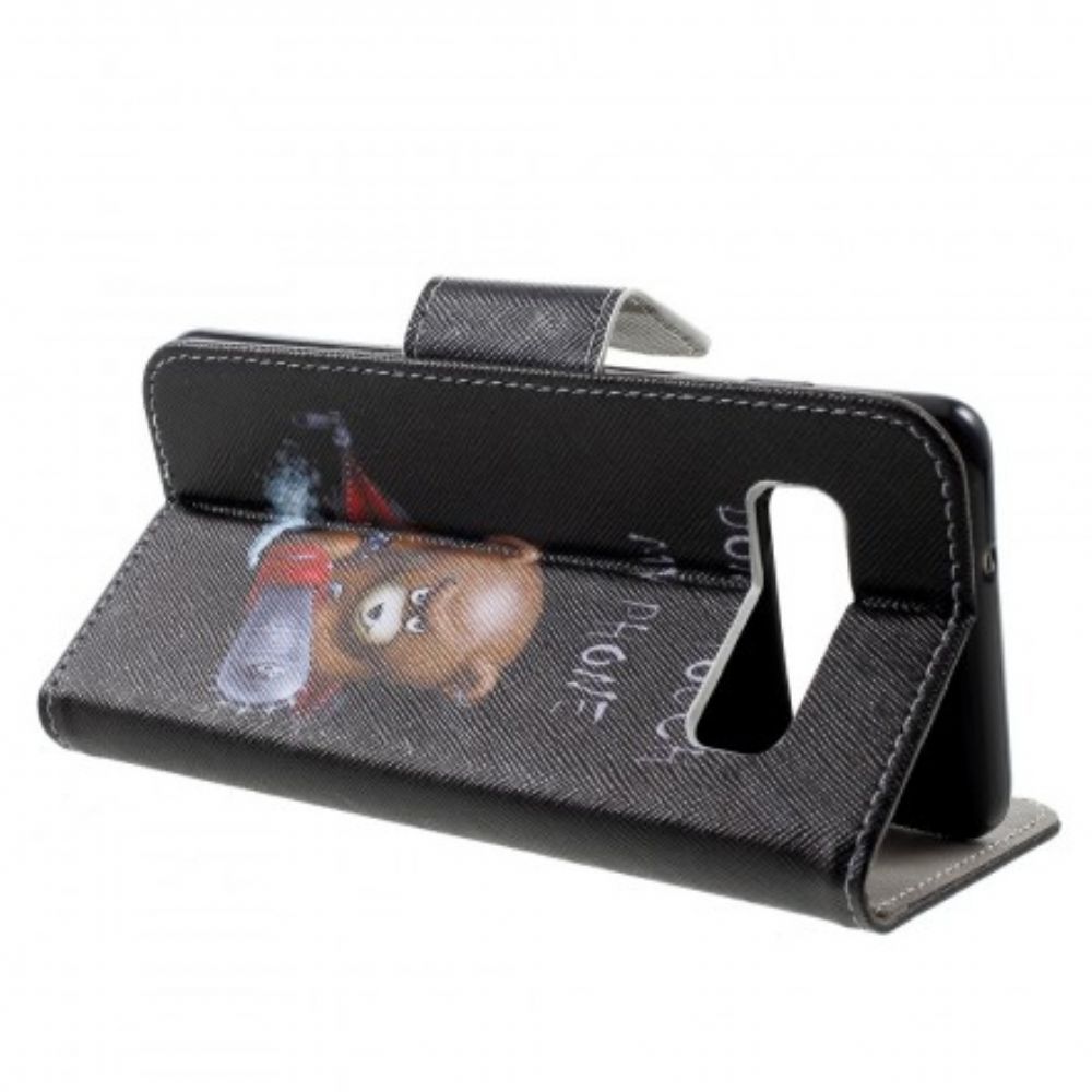 Flip Case Für Samsung Galaxy S10 Gefährlicher Bär