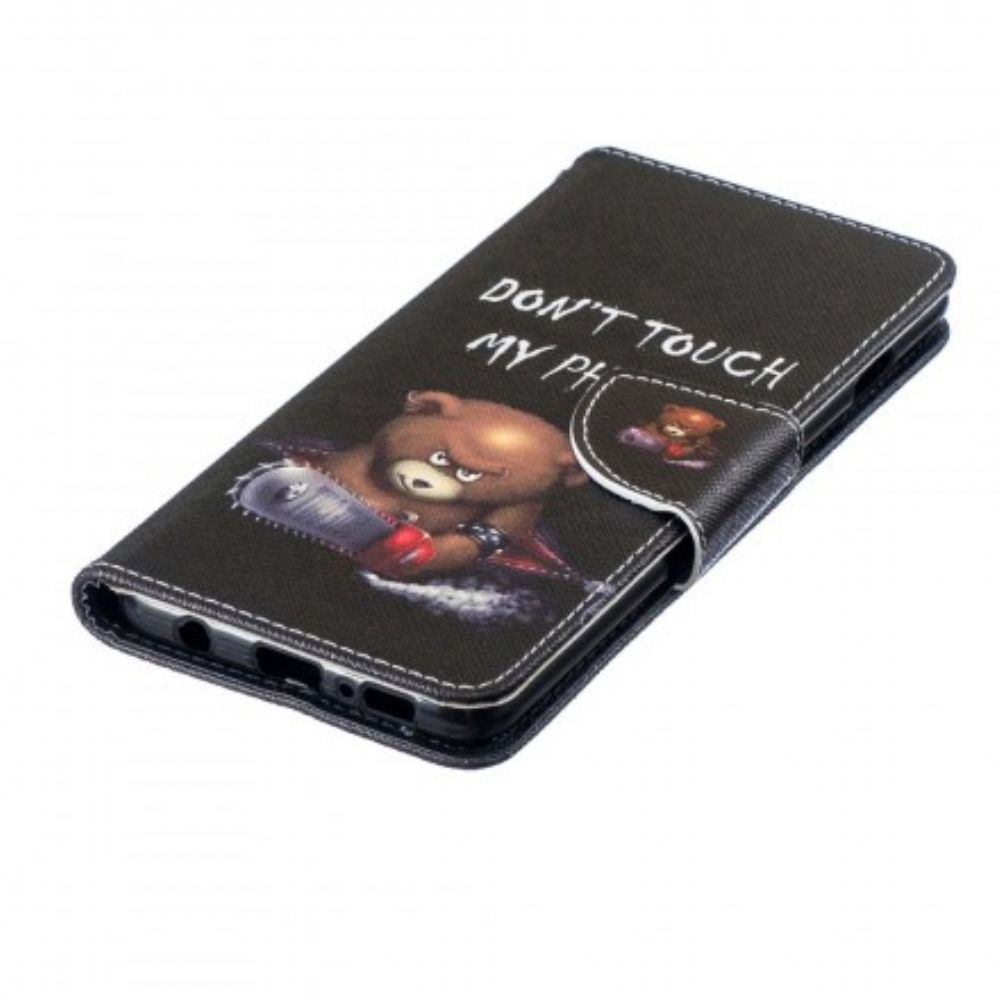 Flip Case Für Samsung Galaxy S10 Gefährlicher Bär