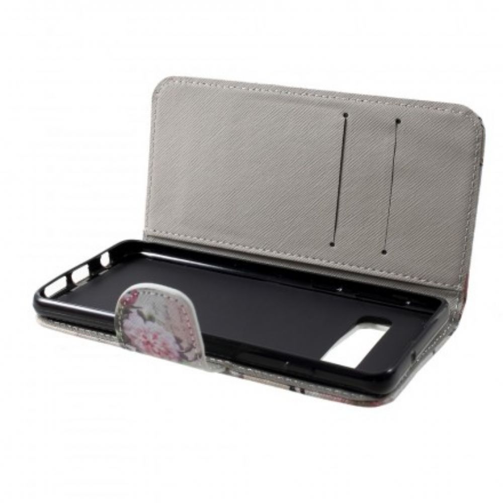 Flip Case Für Samsung Galaxy S10 Retro-eiffelturm