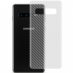 Hintere Schutzfolie Für Samsung Galaxy S10 Carbon Style Imak