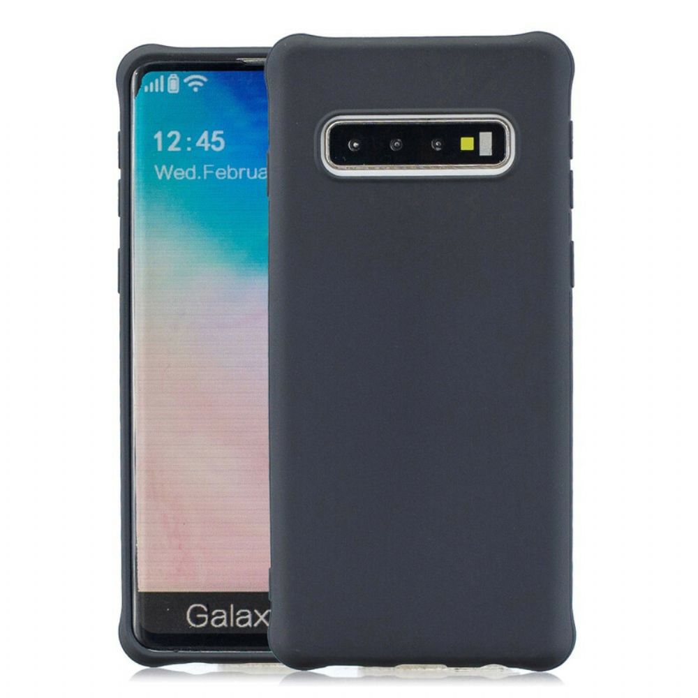 Hülle Für Samsung Galaxy S10 Mattes Weiches Silikon