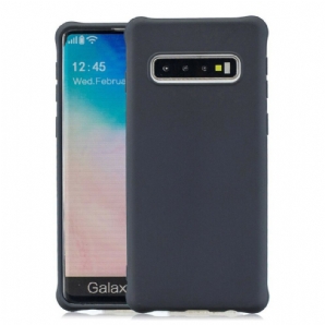 Hülle Für Samsung Galaxy S10 Mattes Weiches Silikon