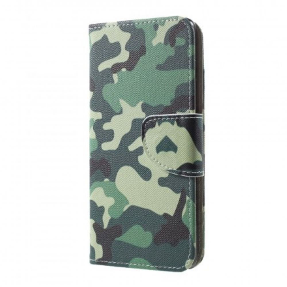 Lederhüllen Für Samsung Galaxy S10 Militärische Tarnung