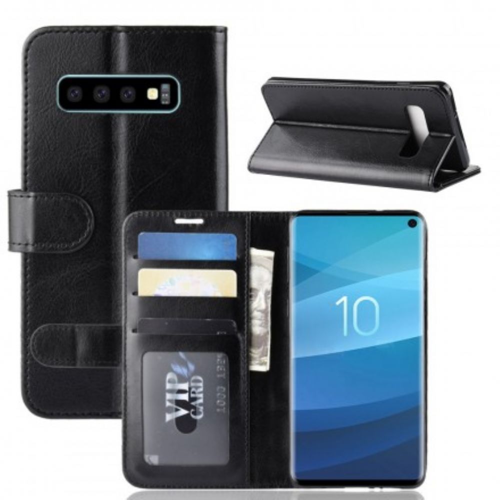 Lederhüllen Für Samsung Galaxy S10 Ultra Kunstleder