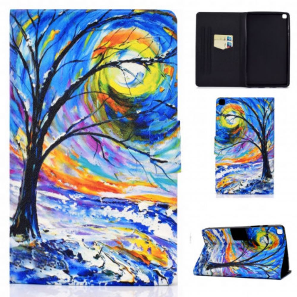 Flip Case Für Samsung Galaxy Tab A7 Baum Art.-nr