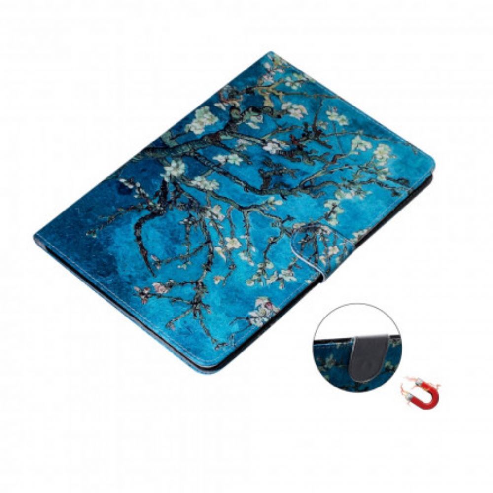 Flip Case Für Samsung Galaxy Tab A7 Blühende Zweige