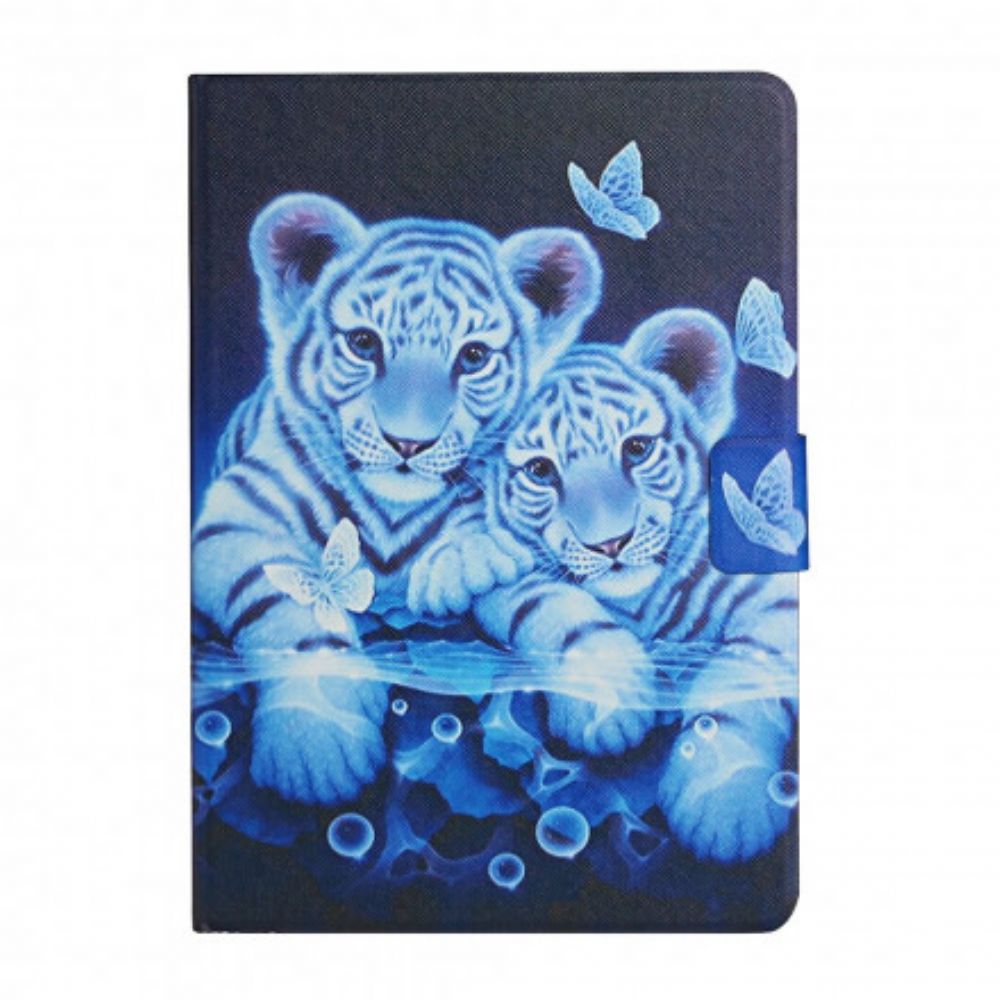 Flip Case Für Samsung Galaxy Tab A7 Tiger