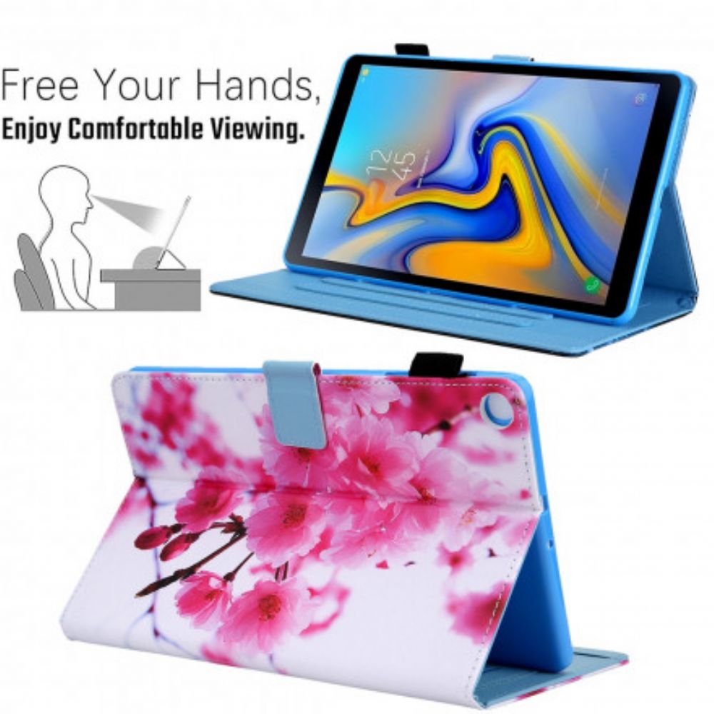 Flip Case Für Samsung Galaxy Tab A7 Traumblumen