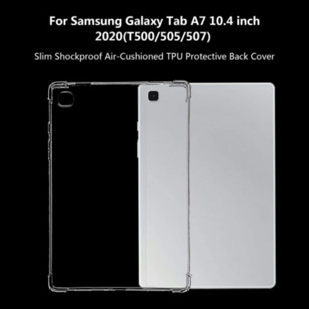 Handyhülle Für Samsung Galaxy Tab A7 Transparente Verstärkte Ecken