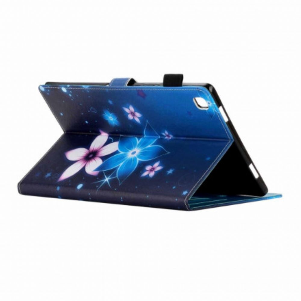 Lederhüllen Für Samsung Galaxy Tab A7 Blumen