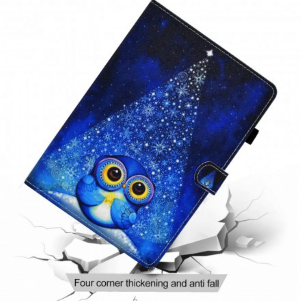 Lederhüllen Für Samsung Galaxy Tab A7 Eule