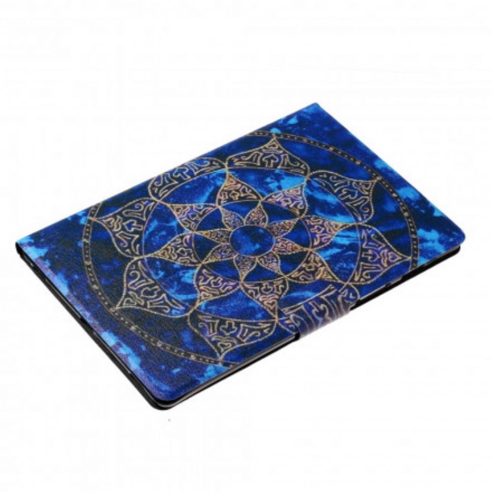 Lederhüllen Für Samsung Galaxy Tab A7 Königliches Mandala