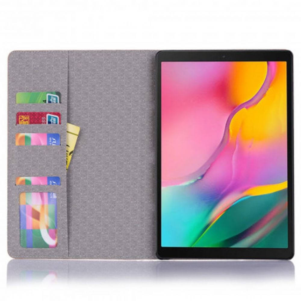 Lederhüllen Für Samsung Galaxy Tab A7 Krokodilleder-effekt