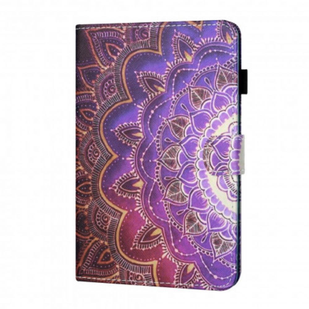Lederhüllen Für Samsung Galaxy Tab A7 Mandala-kunst