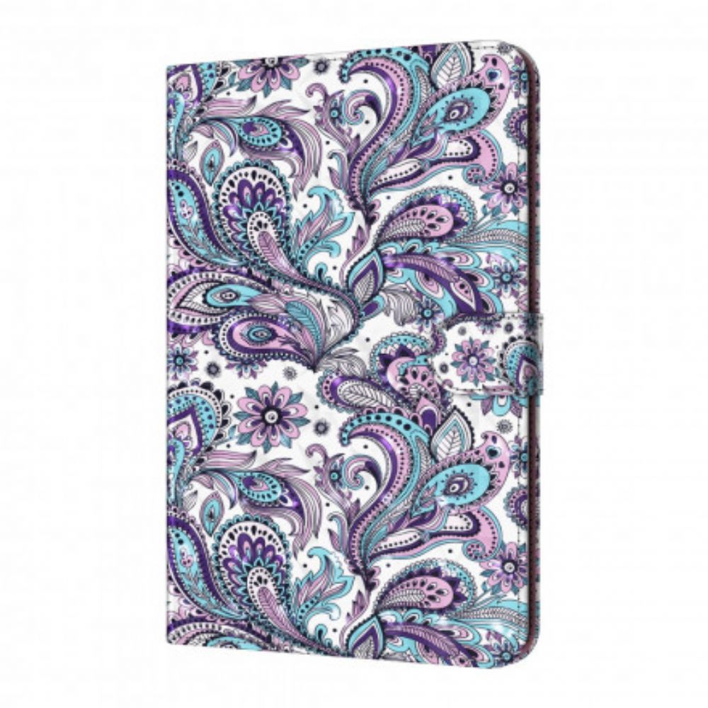Lederhüllen Für Samsung Galaxy Tab A7 Paisley-muster