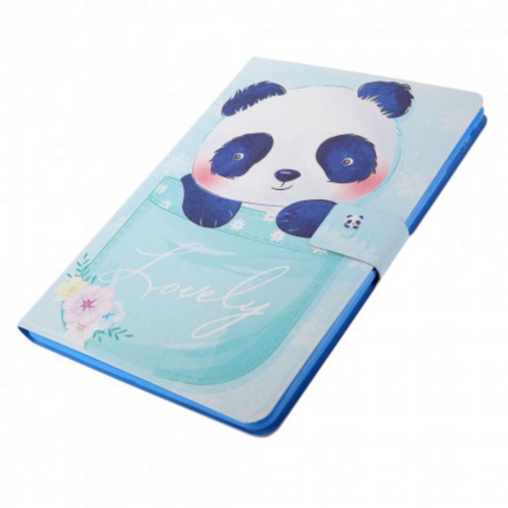 Lederhüllen Für Samsung Galaxy Tab A7 Schöner Panda