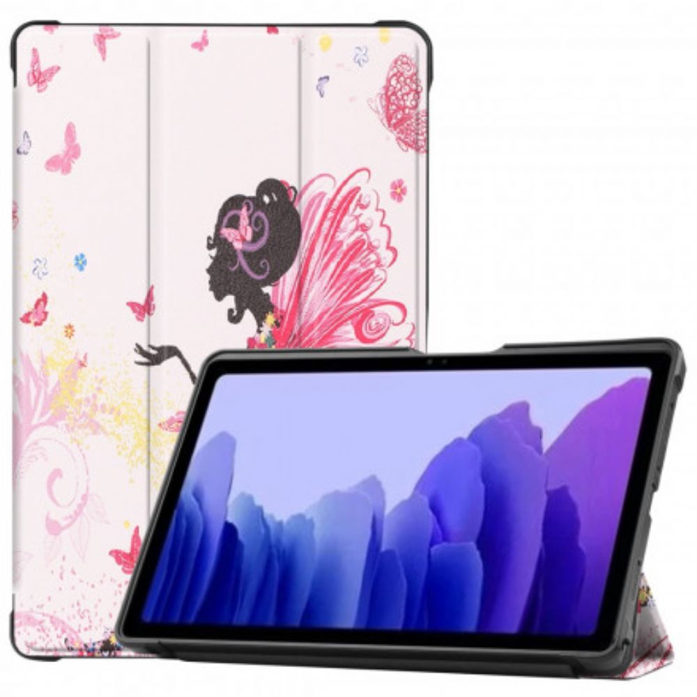 Schutzhülle Für Samsung Galaxy Tab A7 Verbesserte Blumenfee