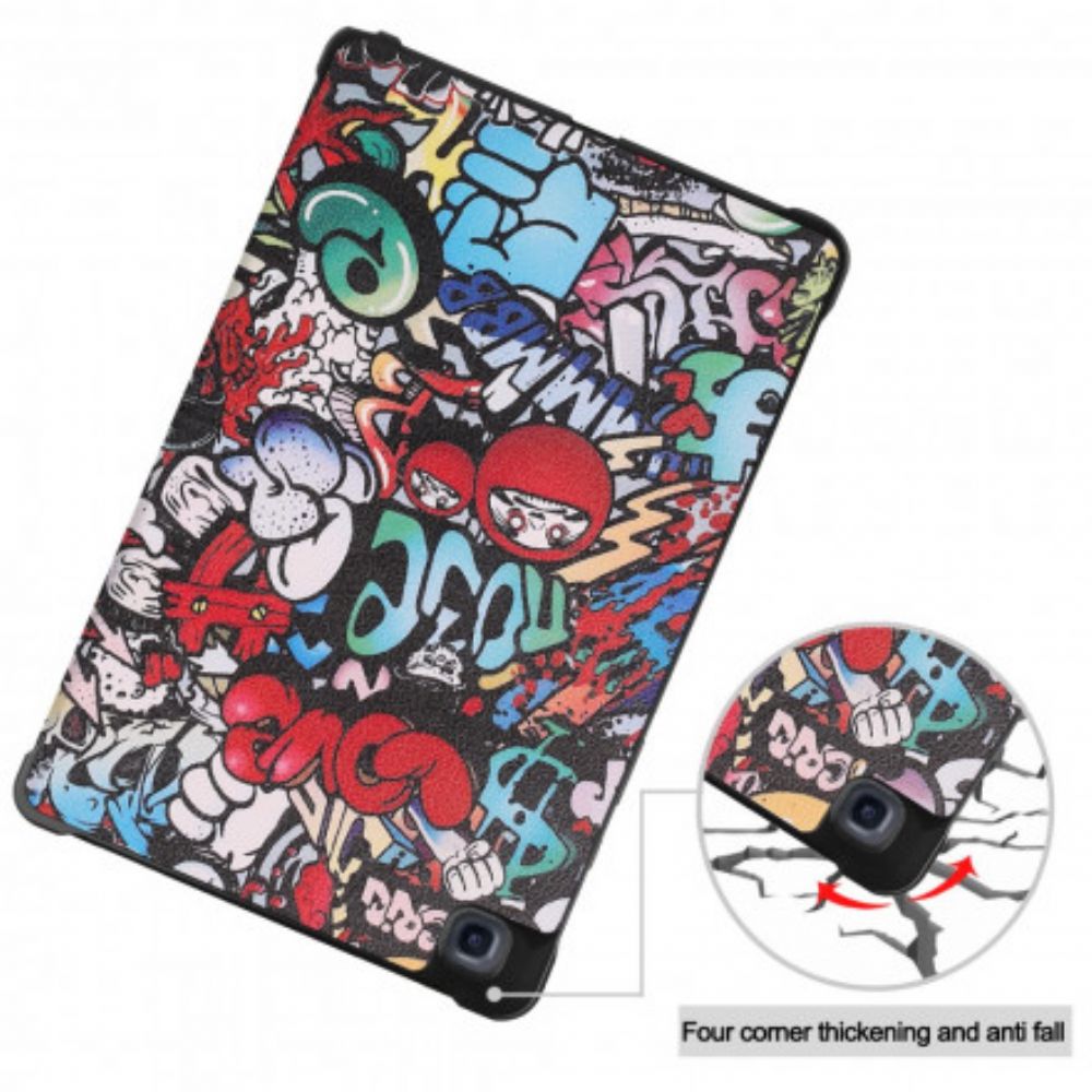 Schutzhülle Für Samsung Galaxy Tab A7 Verbessertes Graffiti