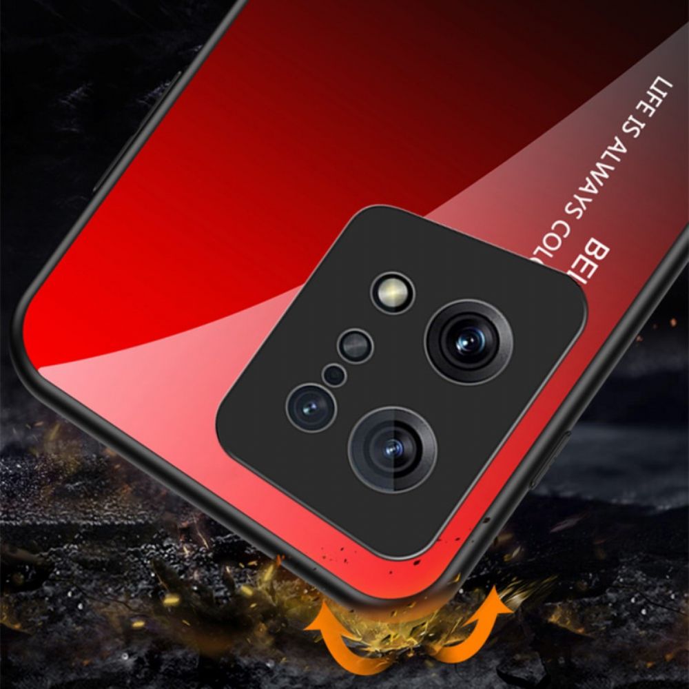Handyhülle Für Oppo Find X5 Hallo Tempered Glass