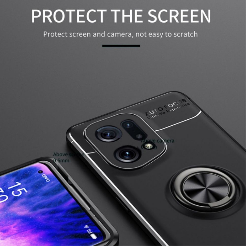 Hülle Für Oppo Find X5 Drehring
