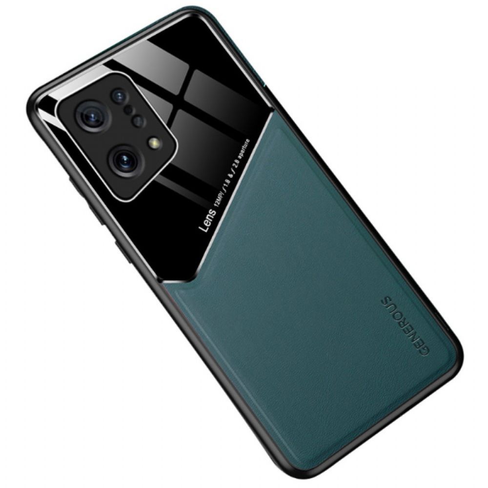 Hülle Für Oppo Find X5 Hochwertiges Kunstleder