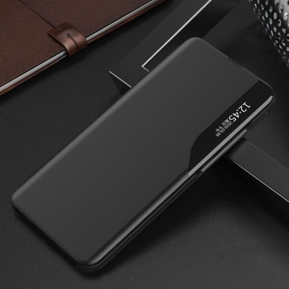 Schutzhülle Für Oppo Find X5 Texturiertes Kunstleder