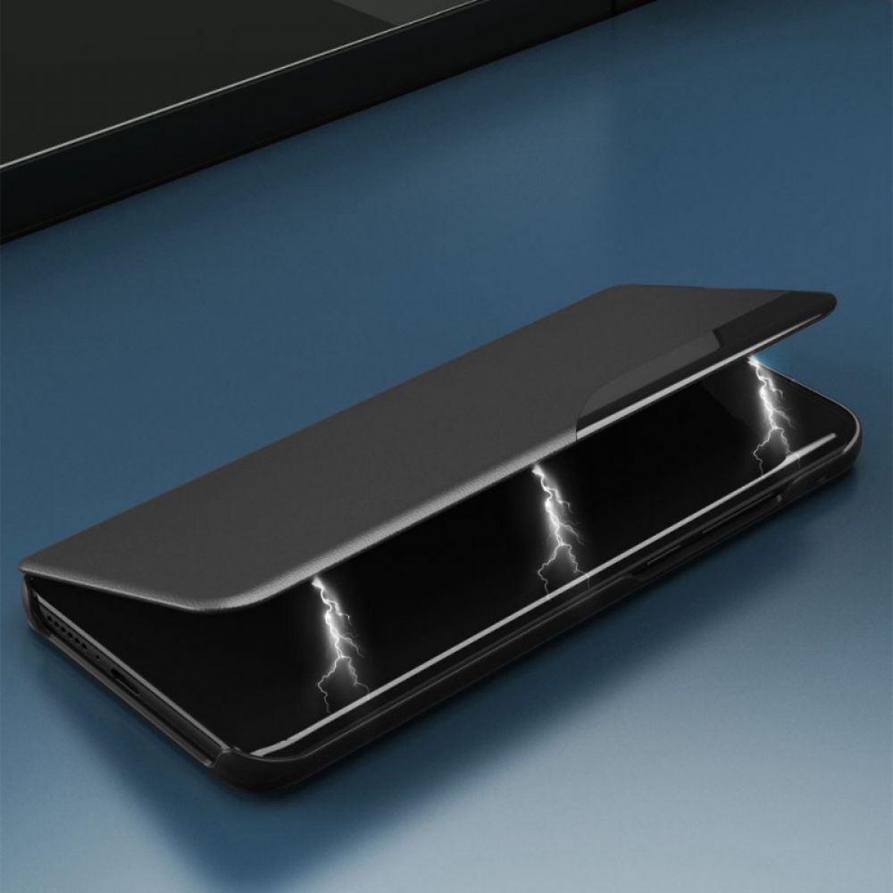 Schutzhülle Für Oppo Find X5 Texturiertes Kunstleder