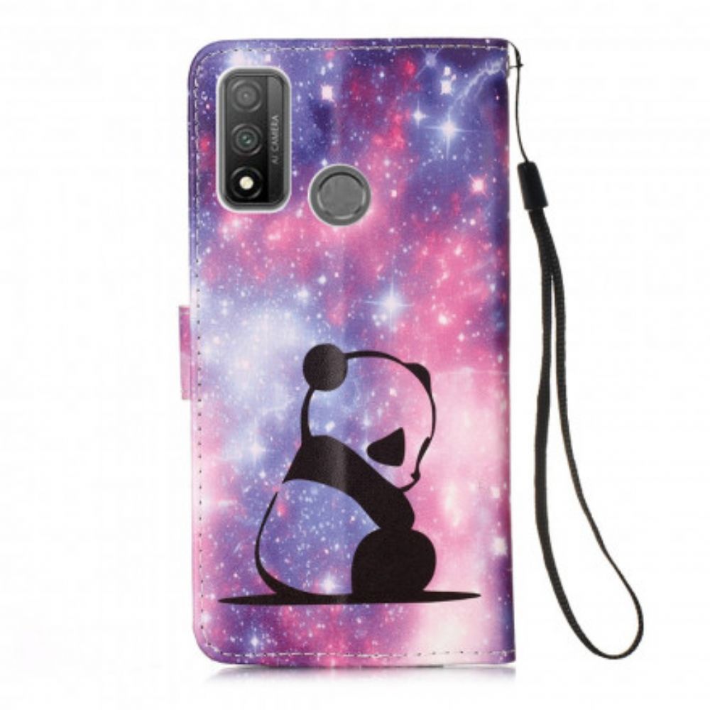 Lederhüllen Für Huawei P Smart 2024 Mit Kordel Tanga-panda-sinnen