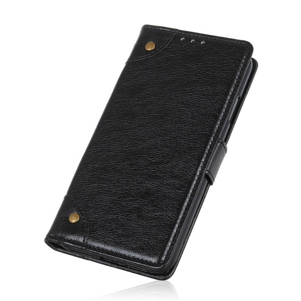 Lederhüllen Für Huawei P Smart 2024 Vintage-nappaleder-effekt