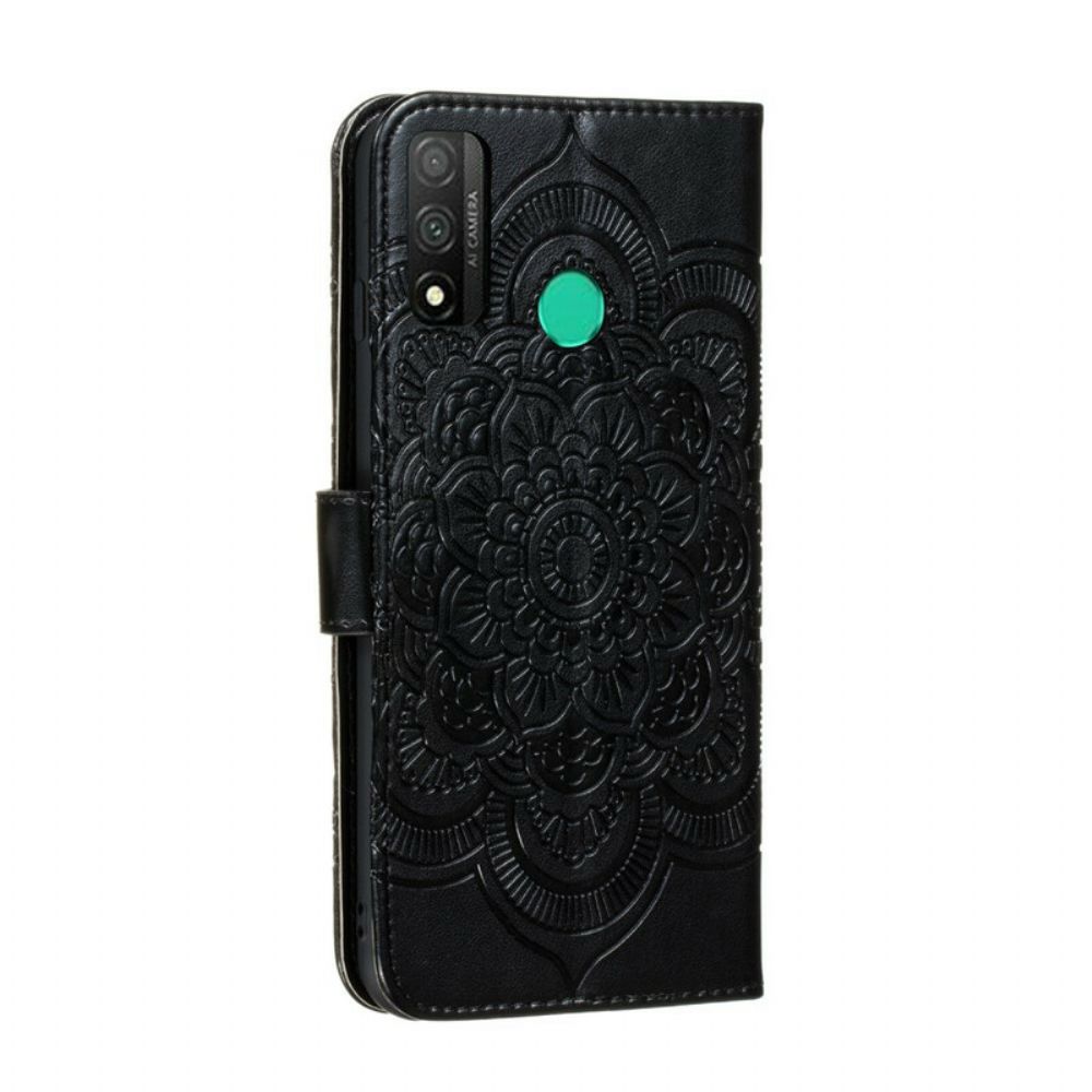 Lederhüllen Für Huawei P Smart 2024 Vollständiges Mandala