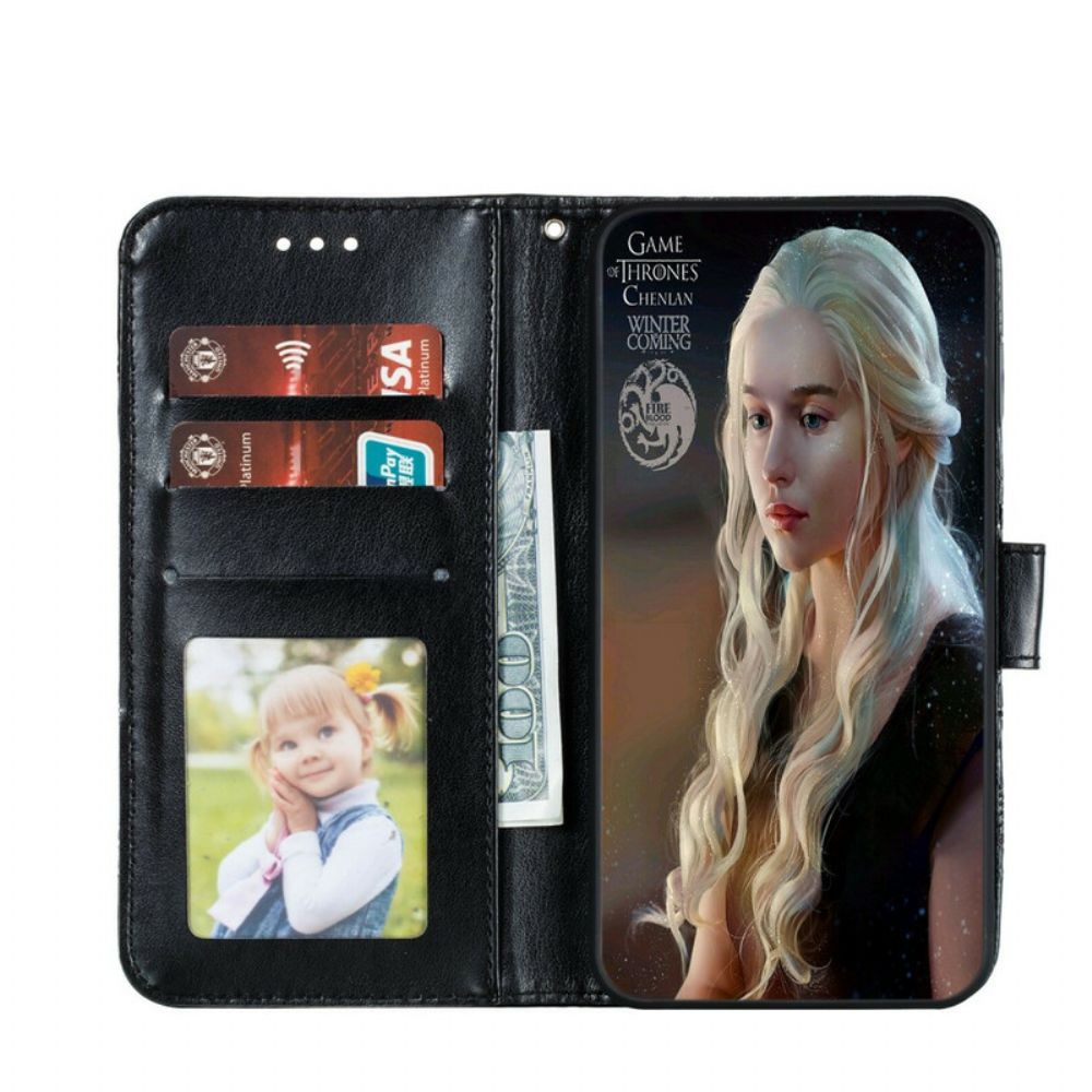 Lederhüllen Für Huawei P Smart 2024 Vollständiges Mandala